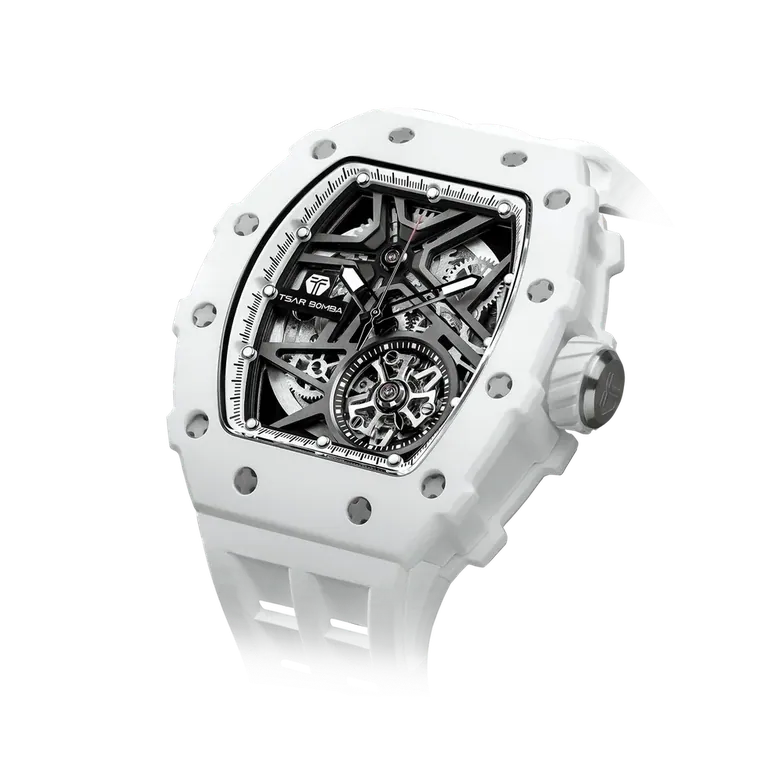 Tsar Bomba Elemental Series Ceramic Automatic Watch TB8209C