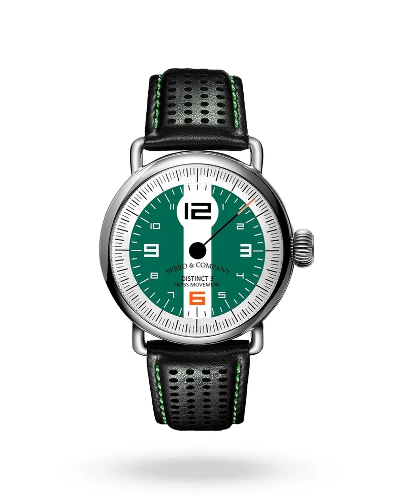 Ferro &amp; Company Distinct 3 British Racing Green