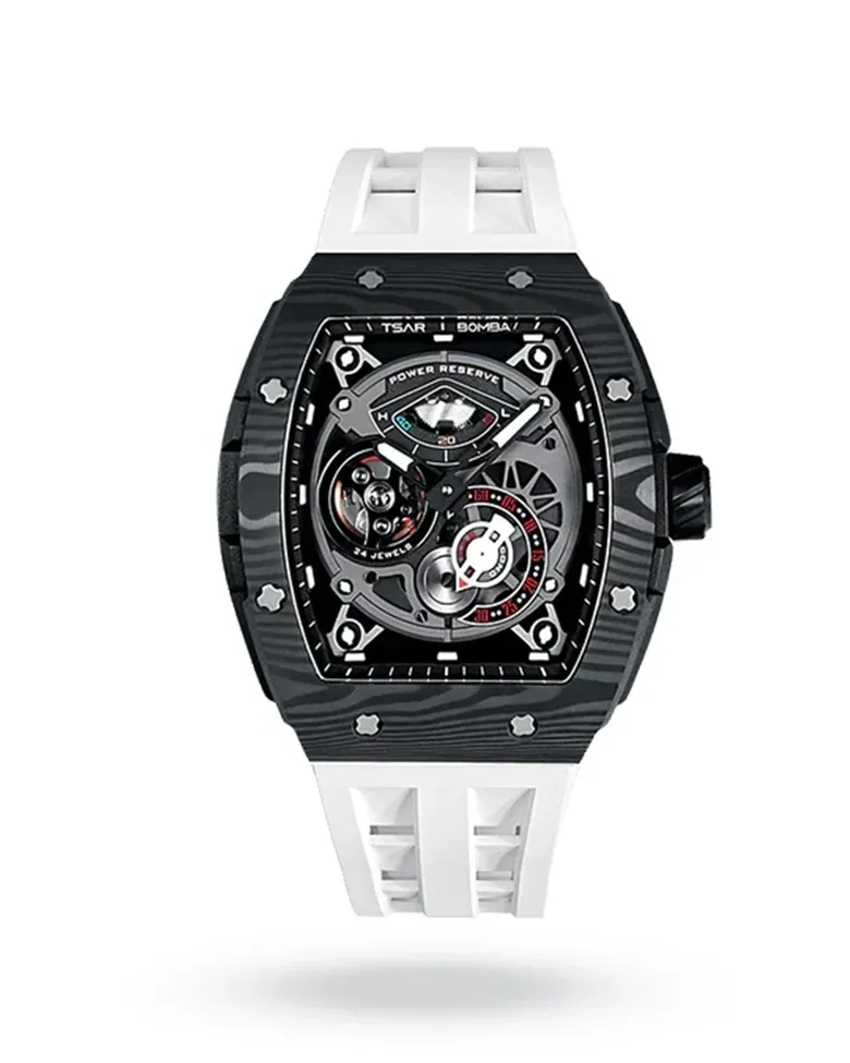 Tsar Bomba Elemental Series Carbon Fiber Automatic Watch TB8210CF