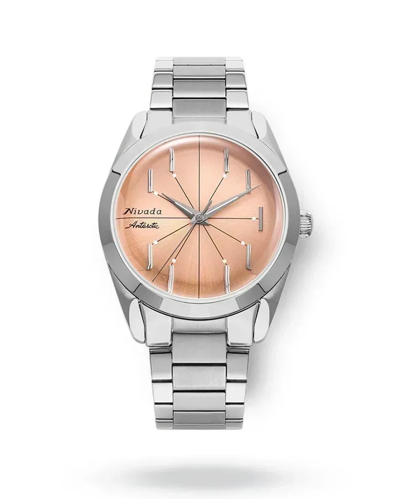 Nivada Grenchen Antarctic Spider Salmon