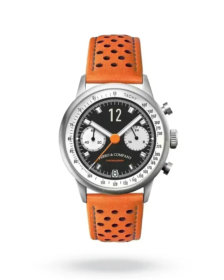 Ferro & Company Race Master Chronograph Black / Orange STR