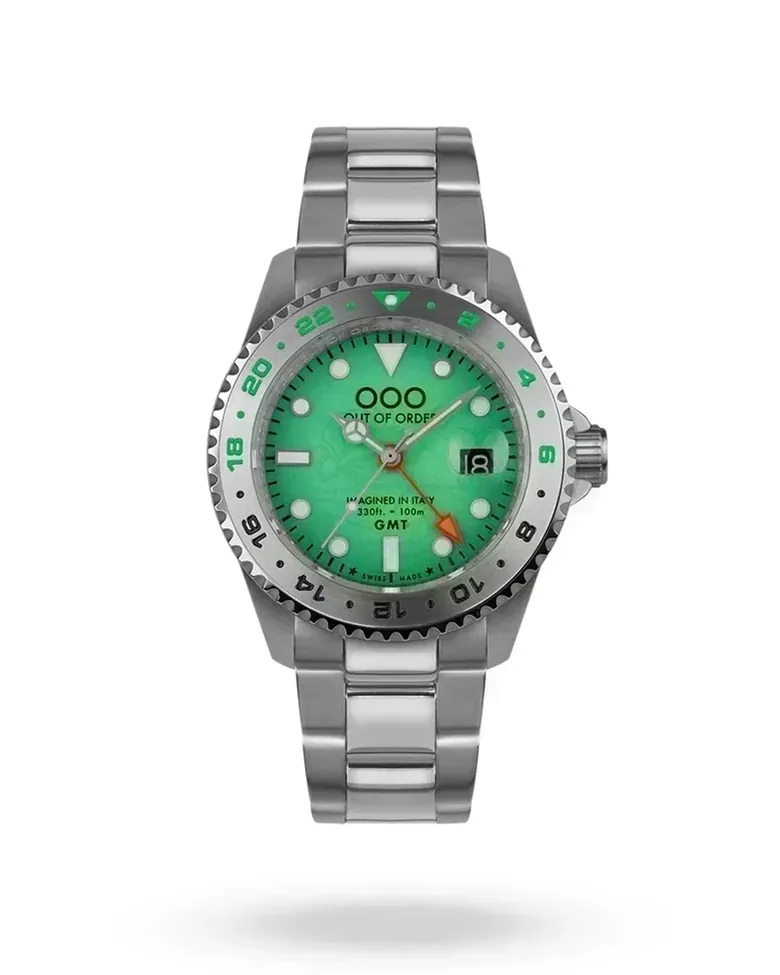 Out Of Order GMT Venezia Ultra Brushed Swiss Made