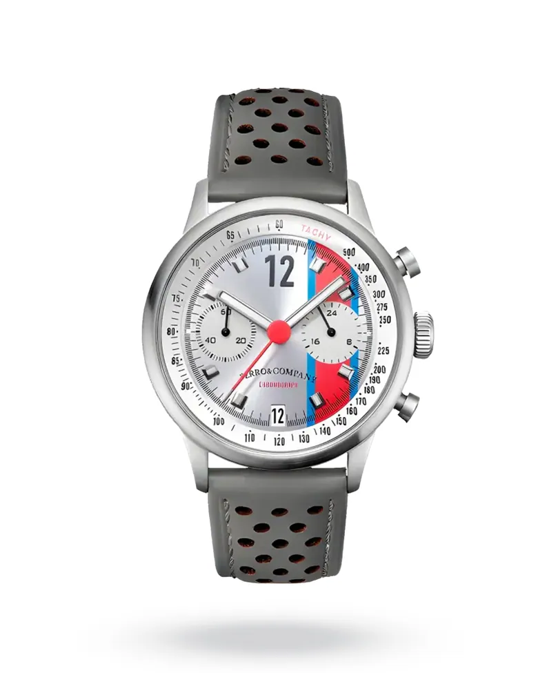 Ferro &amp; Company Race Master Chronograph Silver