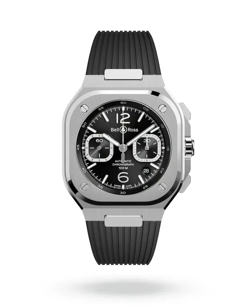 Bell & Ross BR-05 Chrono Black Steel