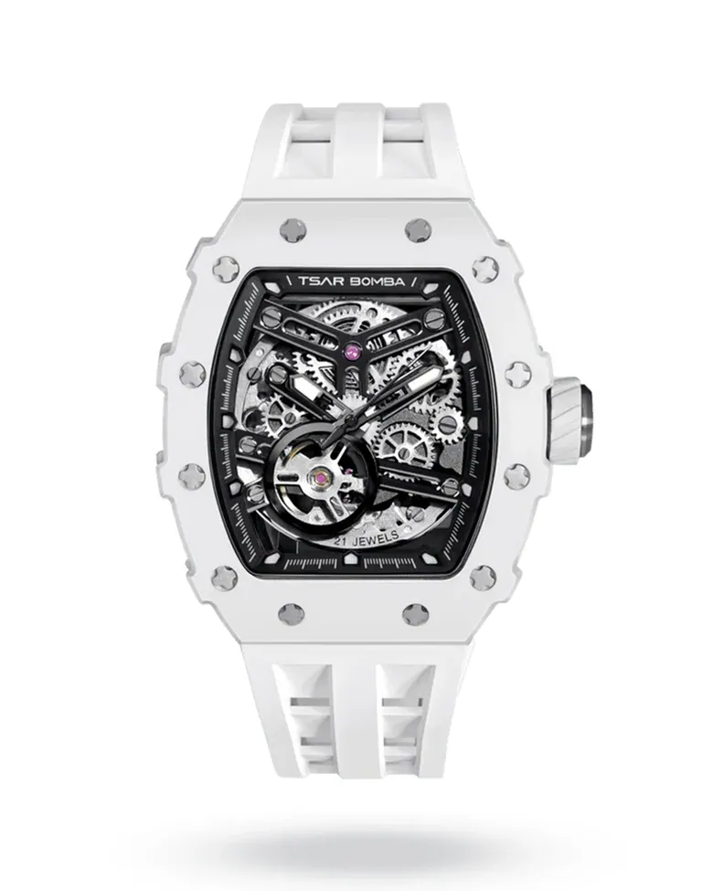 Tsar Bomba Elemental Series Ceramic Automatic Watch TB8208C