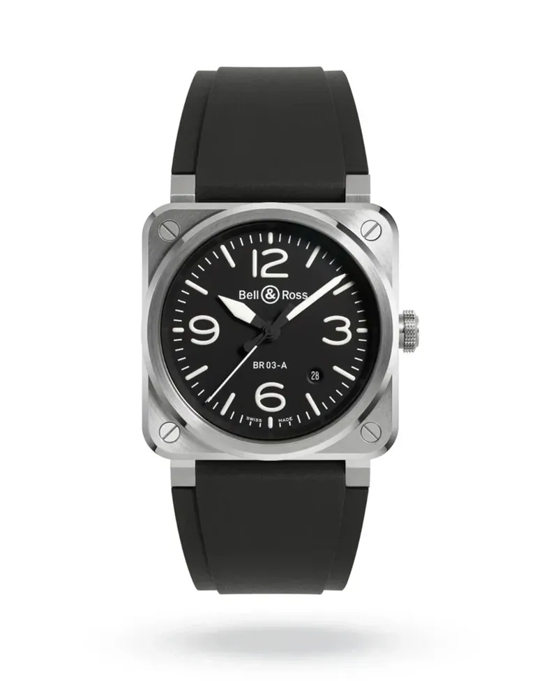 Bell & Ross BR-03 Black Steel