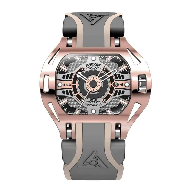 Gold watches for men Wryst Racer SX2 Luxury Mens Gold Watch