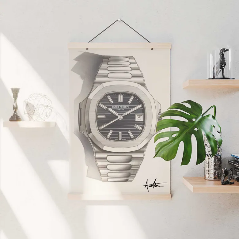Patek Philippe Nautilus Watch Art Print