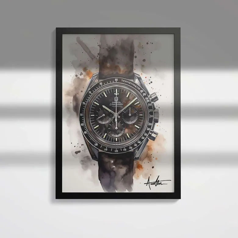 Omega Speedmaster Wall Art