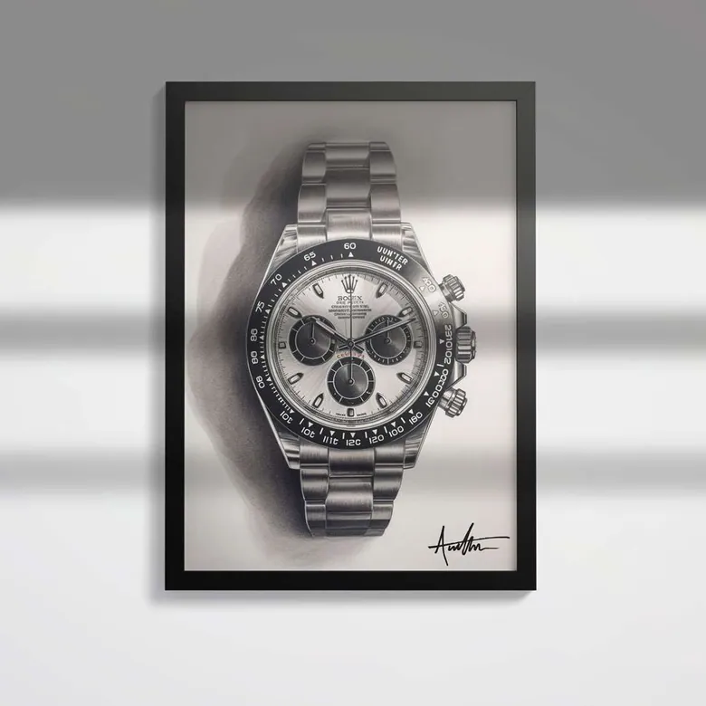Rolex Daytona Watch Art Print
