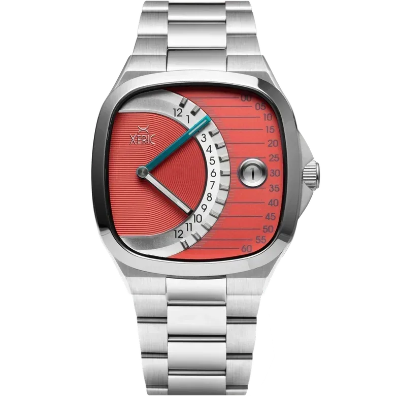 Timeline Retrograde Automatic Salmon | Xeric.com