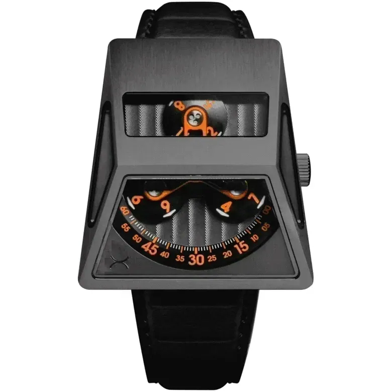 Vendetta X Automatic Gunmetal Orange | Xeric.com