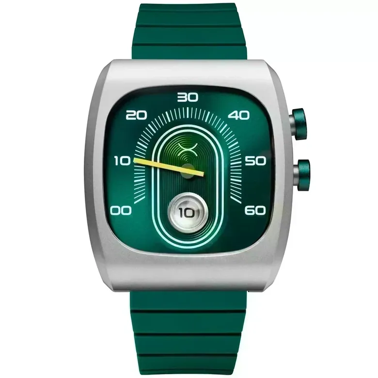 Retroscope Jump Hour Racing Green | Xeric.com