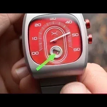 Retroscope Jump Hour Silver Blue | Xeric.com