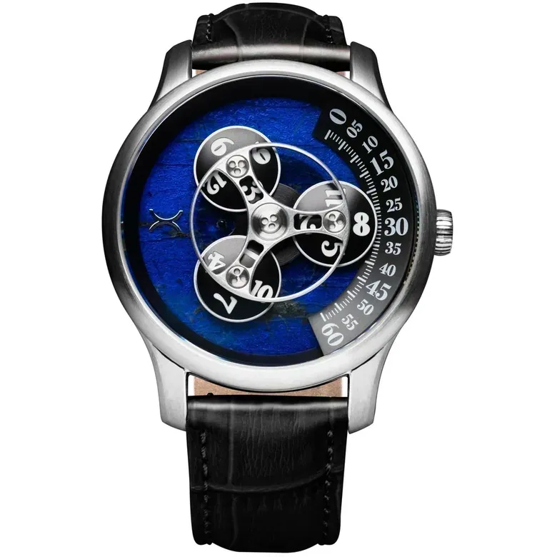 Triptych Automatic Wandering Hour Stone Edition Labradorite | Xeric.com