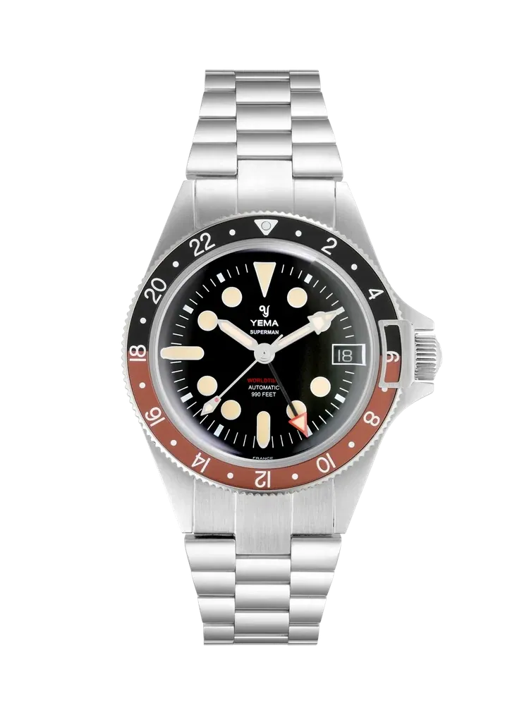 Superman Worldtime GMT Coke 39mm