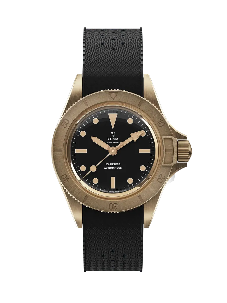 Superman Bronze CMM.10 Black Limited Edition | YEMA Watches USA Official Store