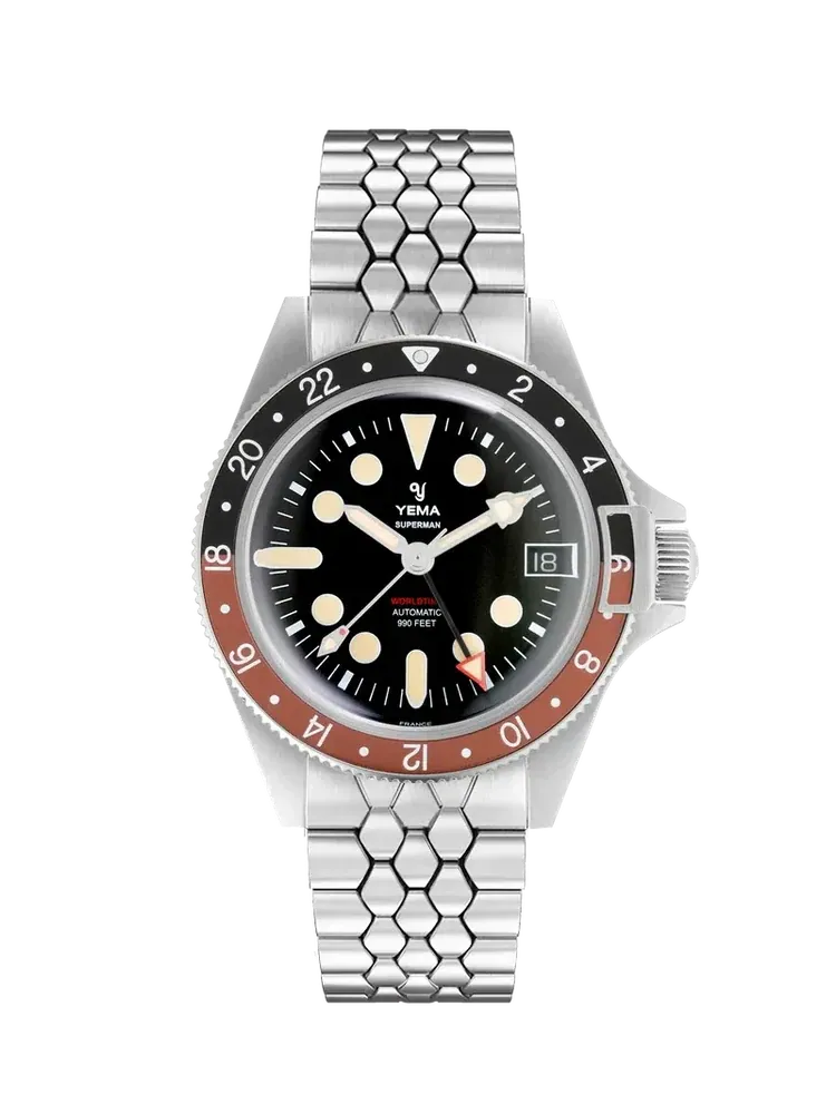 Superman Worldtime GMT Coke Scales Slim Edition