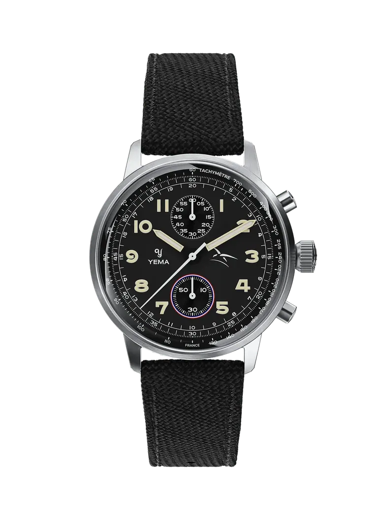 YEMA Flygraf Bi-Compax French Air Force | YEMA Watches USA Official Store