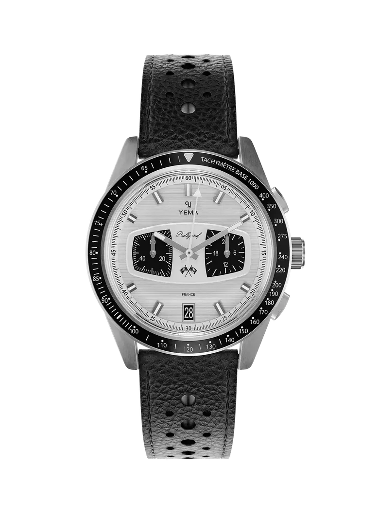 YEMA Rallygraf Meca-Quartz II Panda | YEMA Watches USA Official Store