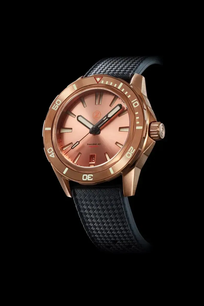 Swordfish 40mm Bronze Salmon