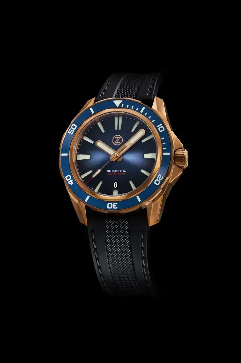 Swordfish Bronze 300m Diver ETA 2892 'Cobalt Blue'