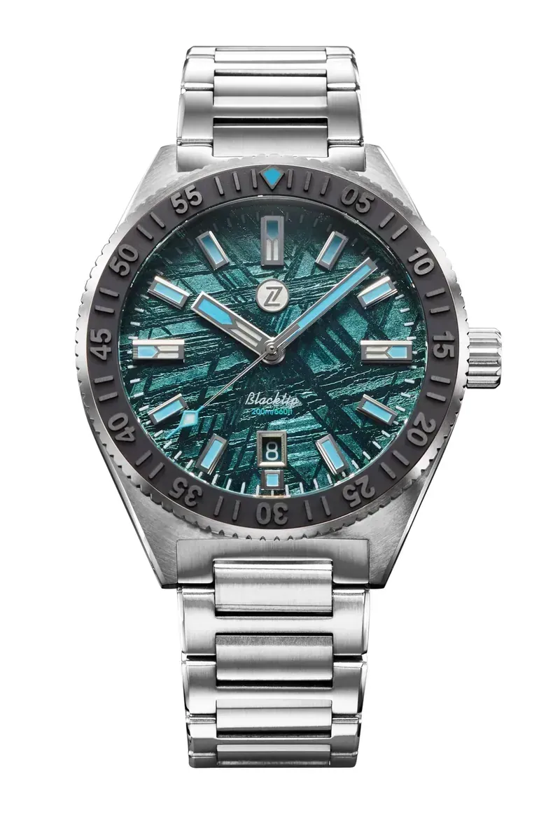 Blacktip 41mm SS Teal Meteorite