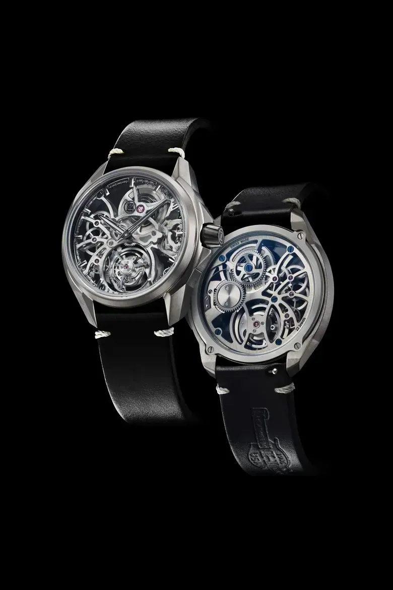 Mirage Tourbillon - Titanium (Silver Mainplates)