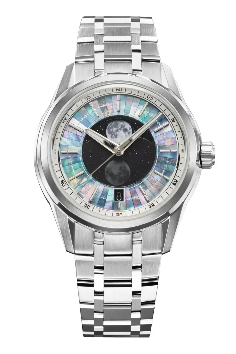 Helica Moonphase Mosaic MOP
