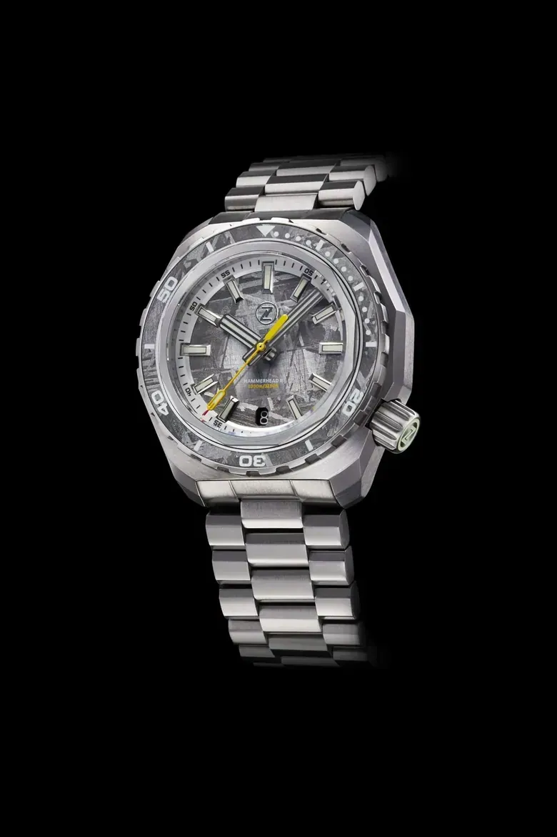 Hammerhead 2 1000m Steel Meteorite NH35