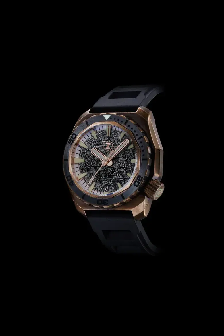 Hammerhead 1000m Diver Meteorite with Ceramic Bezel