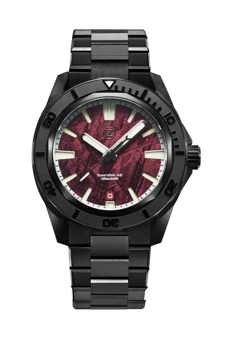 Swordfish 42mm Ti 'Blood Moon'