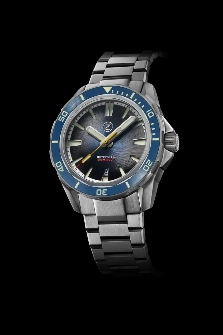 Swordfish Ti 42mm Whirlpool Blue