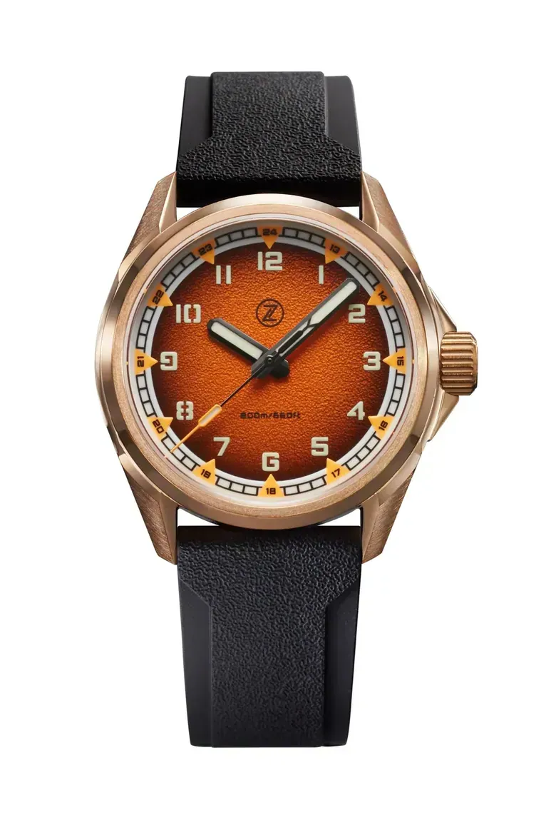 Swordfish Field 38mm Bronze 'Burnt Orange'