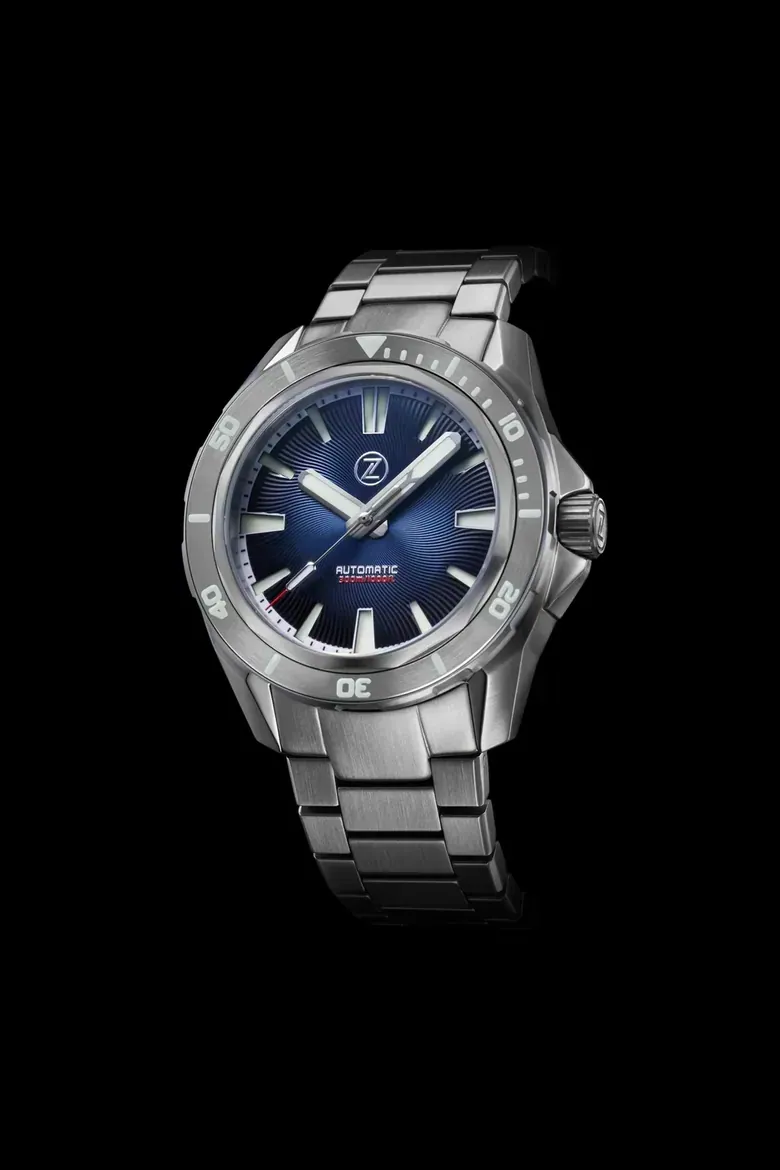 Swordfish V2 300m Diver Seiko NH35 Helical Blue