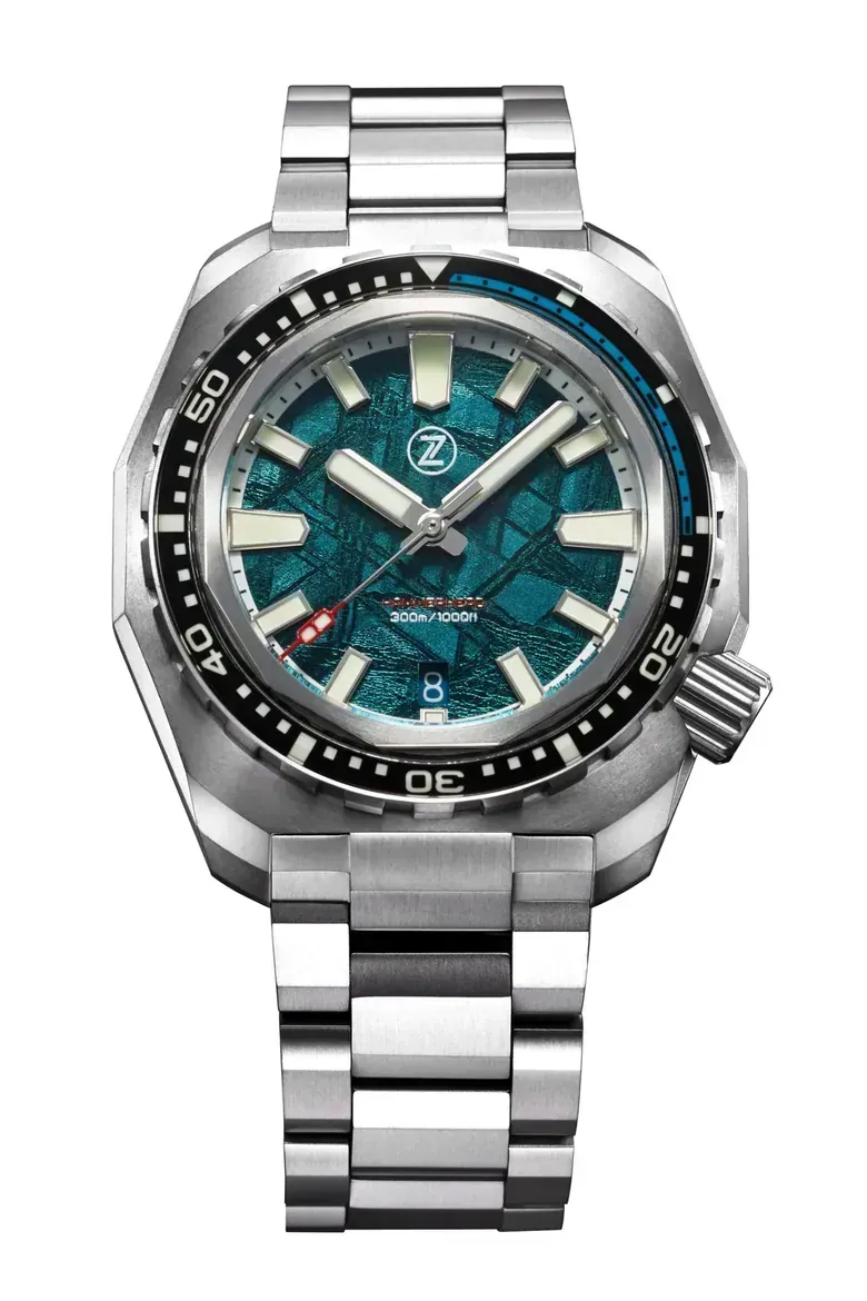 Hammerhead V3 300m Ti 'Teal Meteorite'