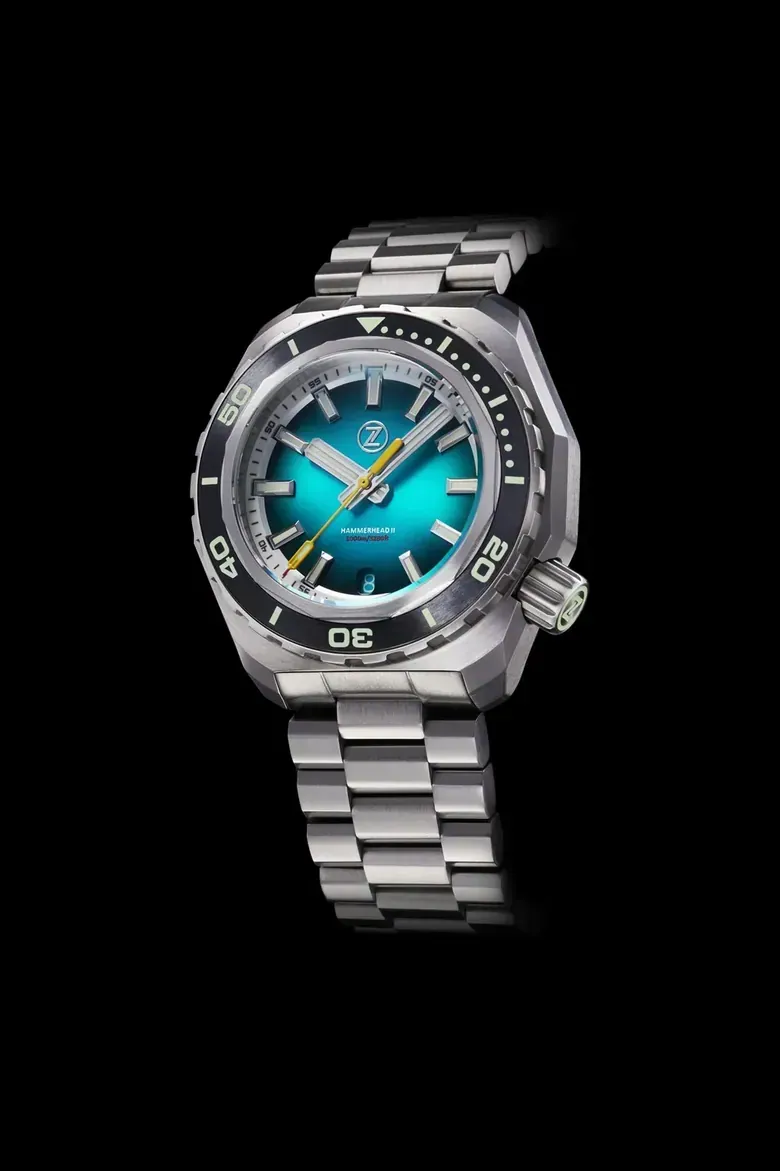 Hammerhead 2 1000m Steel 'Teal' NH35