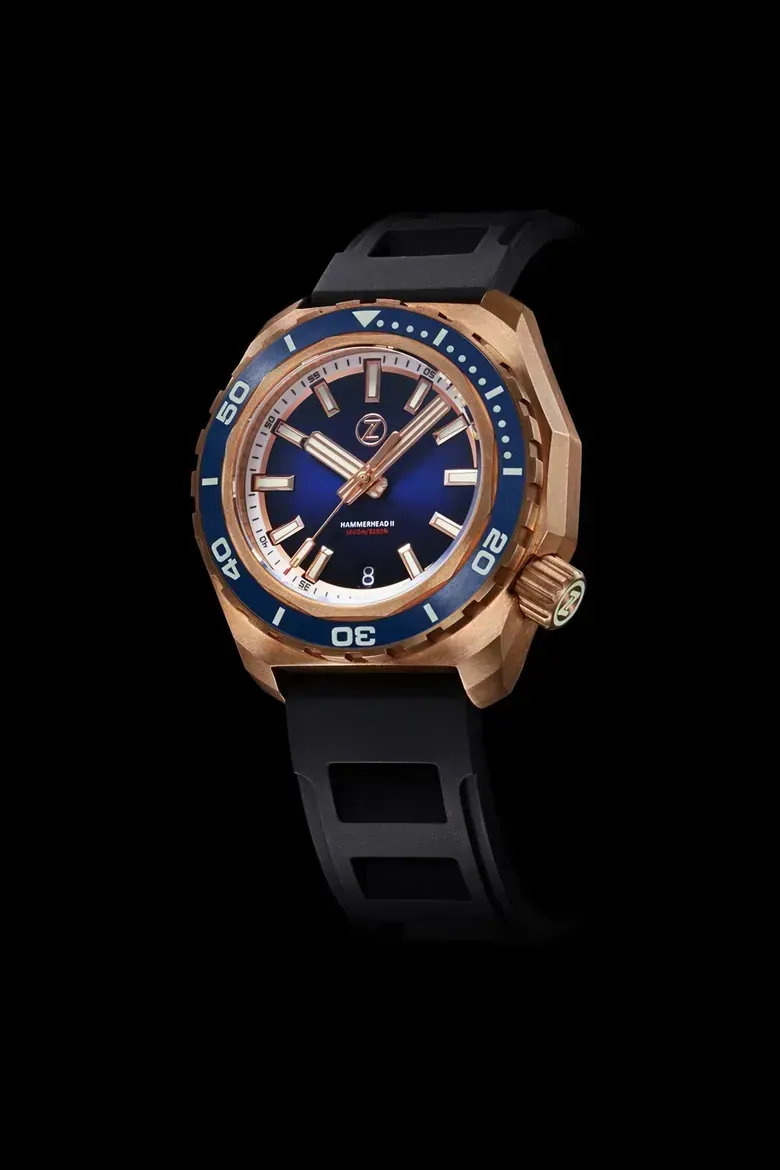 Hammerhead 2 1000m Bronze 'Midnight Blue' NH35