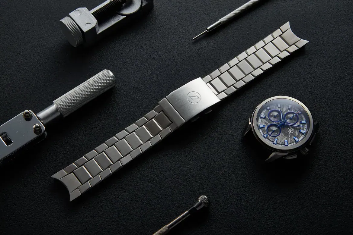 ZX Chronograph Titanium Bracelet