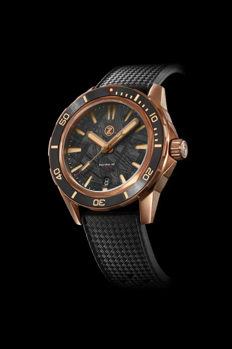Swordfish 40mm Bronze Meteorite