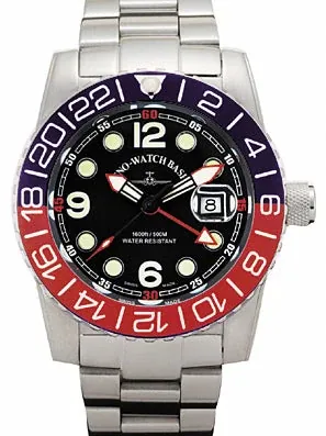 Airplane Diver Quartz GMT Points ST
