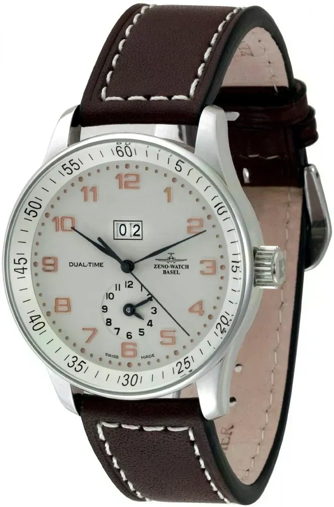X-Large Retro Num Big Date Dual-Time