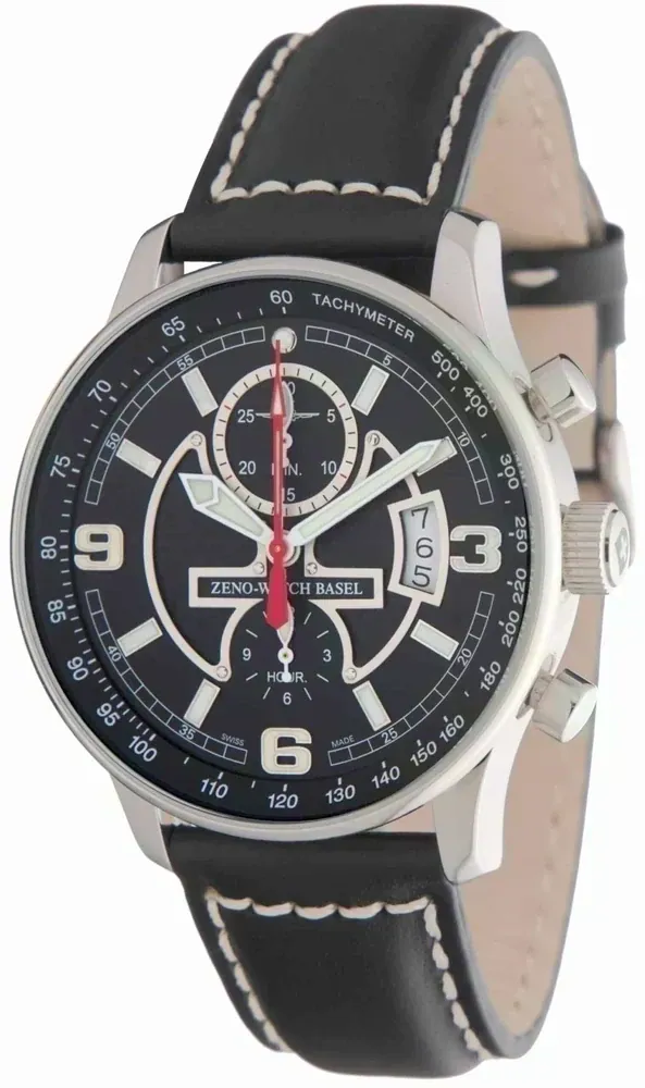 X-Large Retro Chronograph Bicompax Date