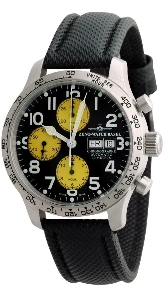 NC Pilot Tachymeter Chronograph Day-Date