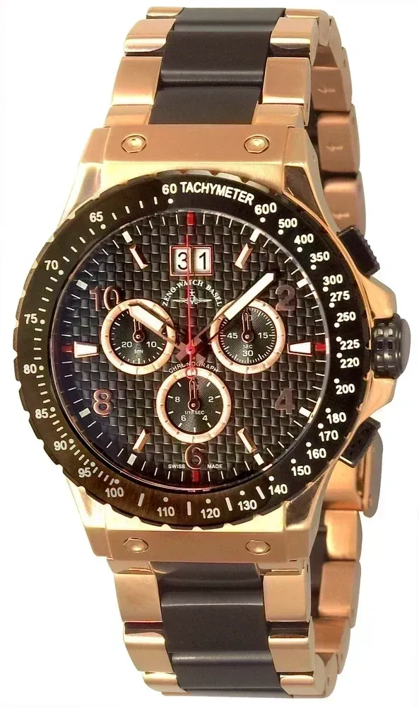 Goldfinger - Tachymeter Chrono Big Date Q
