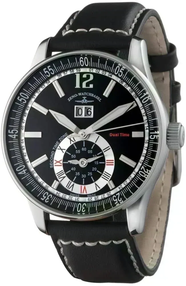 X-Large Retro Big Date Dual-Time