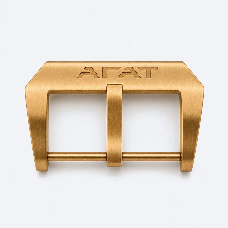 Бакля АГАТ бронза